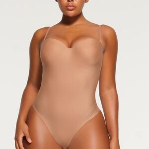 Skims body under wire thong bodysuit sienna